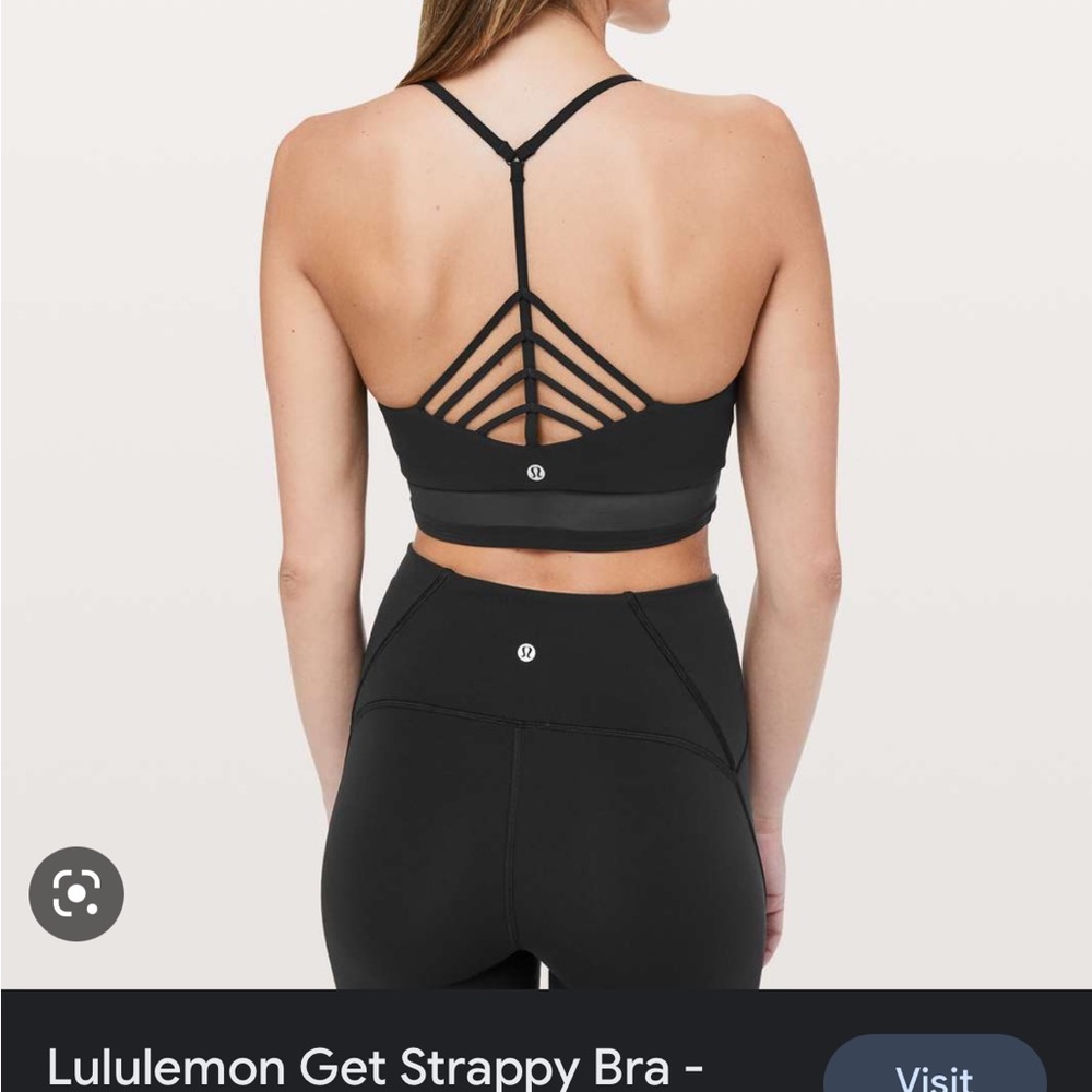 Lululemon Get Strappy Bra NWOT